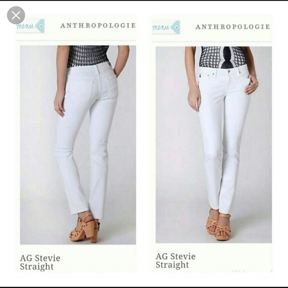 White Adriano Goldschemied Jeans - Picture 1 of 5